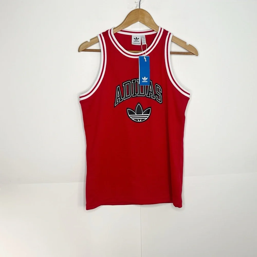Adidas Boys Jersey Tank Size Large - Picture 2 of 7